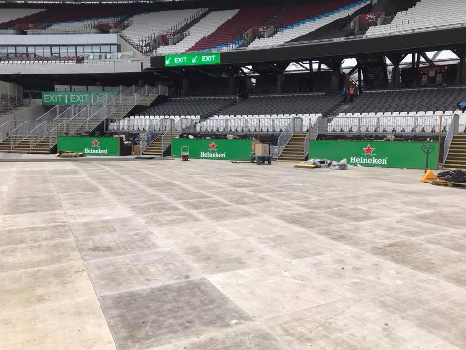Three Heineken bars
