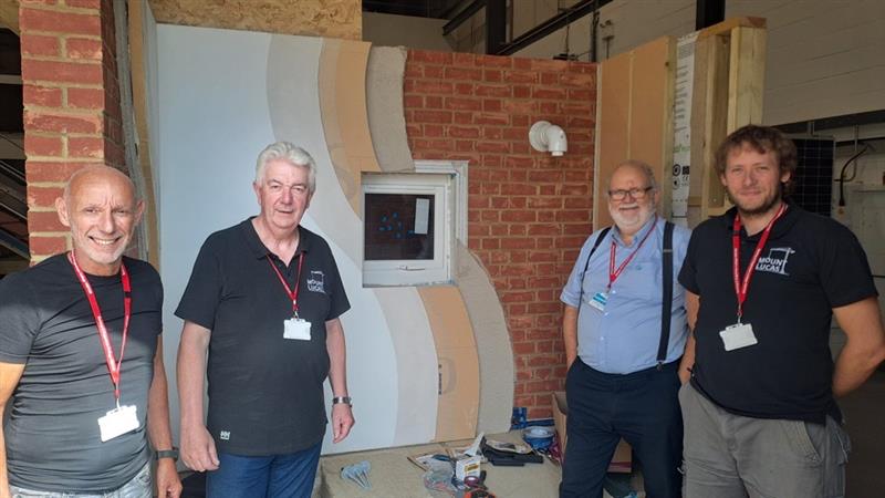 Chris Gonella from Quantum Group with the Mount Lucas team